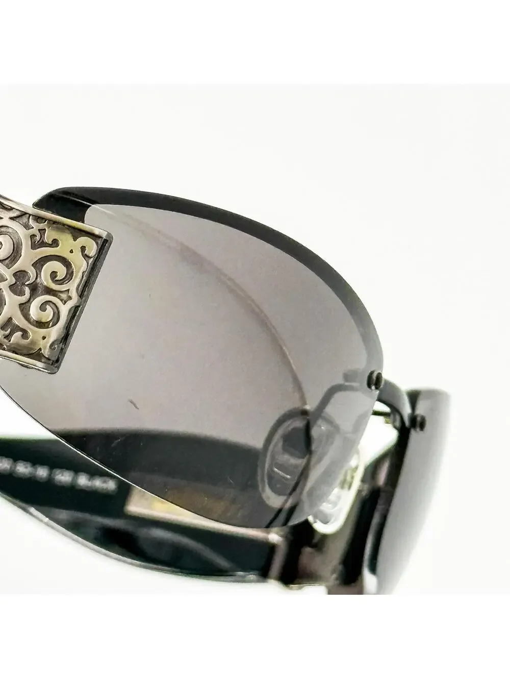 Vintage Ed Hardy Sunglasses Skull Rose Butterfly Tattoo Vintage Y2K With Case